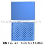 Plastic single desk panel-kt-114