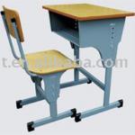 school desk and chair