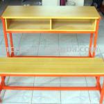 double metal school desk