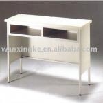 School furniture student desk with the wooden table-board