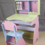wooden adjustable desk and chair-TY017