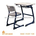 MDF+melamine and blown PP school furniture-HY-0235