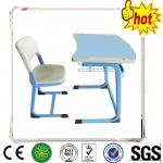 New Design Hot Sale Elegant Classroom Furniture / Wood Modern Single Student Desk and Chair-HT-57A