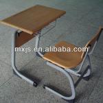 Werzalit board Single school desk and chair