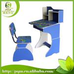 Combination of school student desk and chair