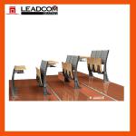 Leadcom School Furniture from China Manufacturer LS-919F, three kinds flip-up table top for optional