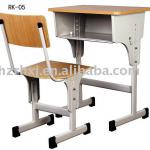 school desk and chair