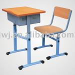 furniture university School stackable student desk chair-KZ-D