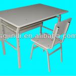 height adjustable single seat student desks