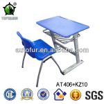 Plastic Single Student Desk and Chairs,School Furniture