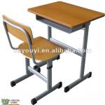 Single School Desk And Chair