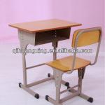 Adjustable Student Desk and Chairs/Classroom Desks and Chairs/College Desks and Chairs-QHX-20D