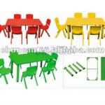 plastic table &amp;chair process-CC-4001