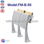FM-B-95 University folding student desk and chair with aluminium legs