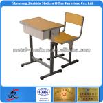 2014 single adustable student desk and chair set-SJ-SDC-01