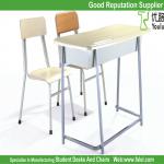 cheap wooden school desk and chair for student