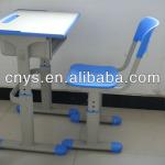 primary school furniture plastic desk and chairs-s4080