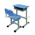 ABS single school desk and chair/school furniture-SF-B023