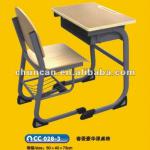 Single School Desk And Chair-CC028-1