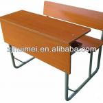 School furniture dubai/Double student table and chair