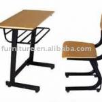 single student desk and chair-LRK-0804