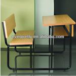 Desk with Two Chairs,Cheap Junior Double Desk Chair,2013 Modern Design and New Classroom Furniture