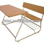 Double seater student desk and chair,school furniture manufacturer