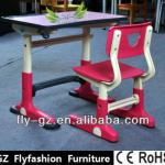 adjustable student desk/ kids study table chair