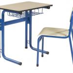 wooden student desk and chair,school set,school desk