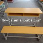 school furniture,school desk and chair,double student desk and chair-SF-67B
