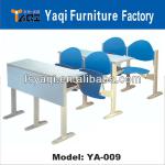 Wooden school desk with plastic seat (YA-009)