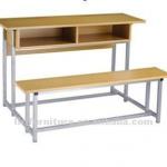 double high school desk and chair