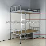 metal double bunk bed/adult metal bunk beds/steel army bunk bed-WS-b