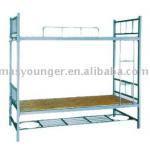 Hot selling popular products 2014 stainless steel/metal dormitory/bedroom plate bunk bed furniture