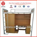 FASHION SCHOOL ~dormitory bed frame / wood bunk bed with desk / bunk bed with desk