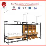 Modern metal 3 tier bunk bed