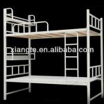 steel furniture manufacturer customized-size practical and strong iron bunk bed, school furniture metal double decker beds-XTGH306