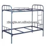 direct factory sale! metal dormitory bed for two people/steel bunk bed for school dorm