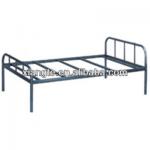 direct factory sale! metal dormitory bed for students/steel single bed for school dorm