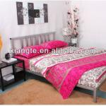 fashional cheap dorm beds / sturdy steel single school iron beds