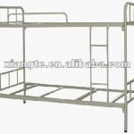 cheap and practical simple design steel dorm bed for students/stuff, commercial school furniture, metal bunk bed for adults