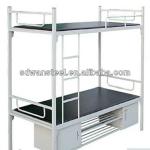 Steel school furniture double deck student standard bunk bed