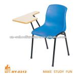 student chair writing tablet plastic chair-HY-0312C
