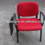 hot sale plastic chair with writing board/chair with tablet/ training chair with writing pad BG02+06B+06C