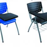 cheap school classroom furniture lecture chair with writing pad YK01+03-YK01+03