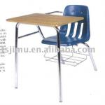 school furniture modern metal student table and chair