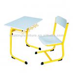 High quality single student desk with chair-HT-56,student desk HT-56