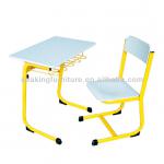 High quality single student desk with chair