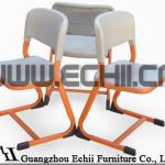 Durable child plastic school chair with popular style