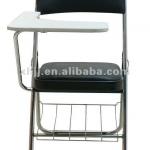 high quality folding student chair with writing tablet